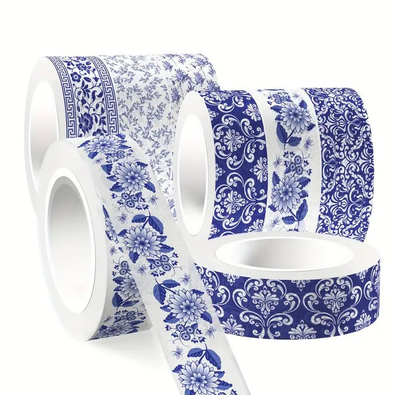 Chinoiserie Washi Tape-Arts & Entertainment > Hobbies & Creative Arts > Arts & Crafts > Art & Crafting Materials > Crafting Adhesives & Magnets > Decorative Tape-Quinn's Mercantile