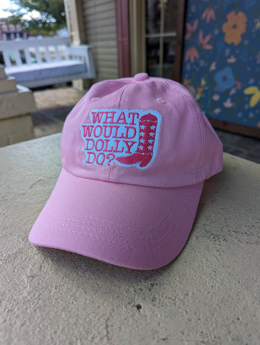 What Would Dolly Do Baseball Cap-Gift > Apparel & Accessories > Clothing Accessories > Hats-Quinn's Mercantile