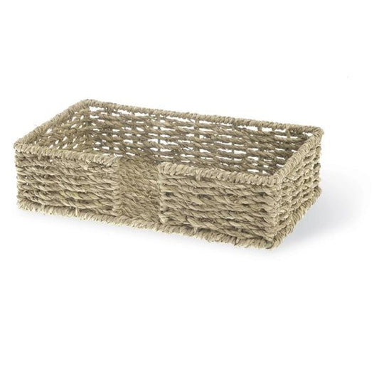 Guest Towel Caddy Tray-Textiles > Home & Garden > Kitchen & Dining > Kitchen Tools & Utensils > Kitchen Organizers > Paper Towel Holders & Dispensers-Seagrass-Quinn's Mercantile