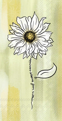 Blooming Daisy Guest Towels-Textiles > Home & Garden > Household Supplies > Household Paper Products > Paper Towels-Quinn's Mercantile
