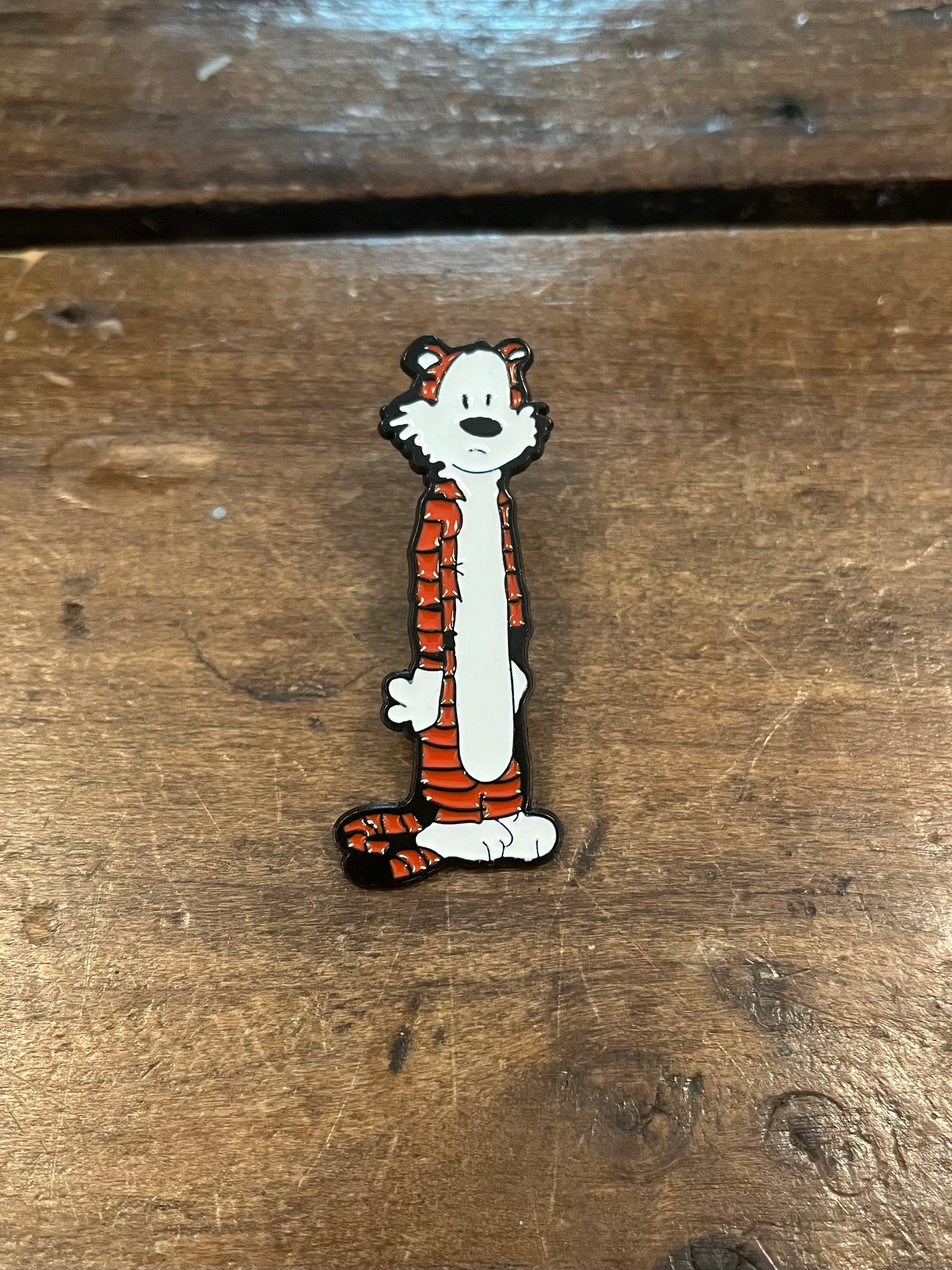 Hobbes the Cat Pin-Apparel & Accessories > Jewelry > Brooches & Lapel Pins-Quinn's Mercantile