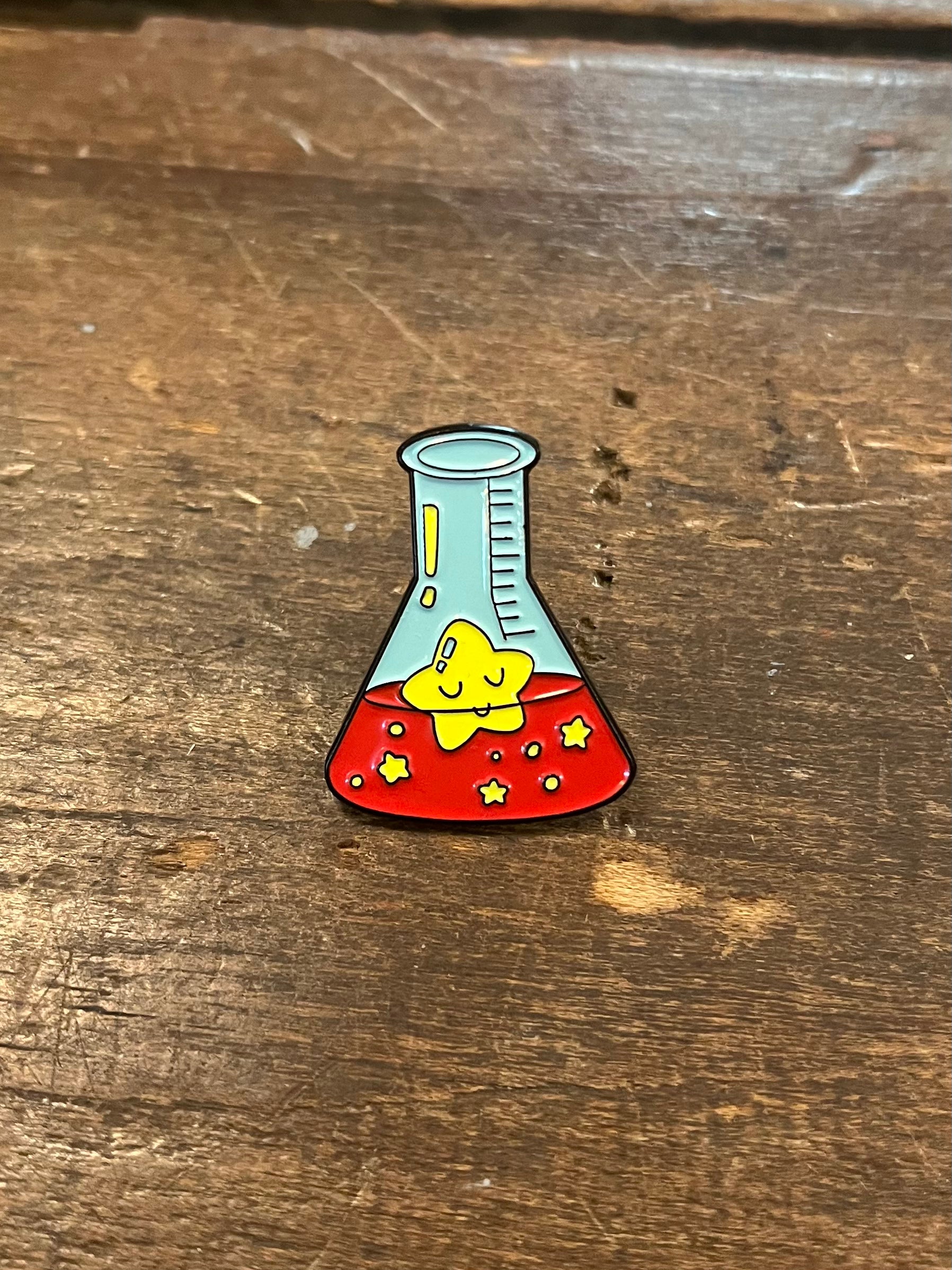 Science Lover Pin-Apparel & Accessories > Jewelry > Brooches & Lapel Pins-Quinn's Mercantile