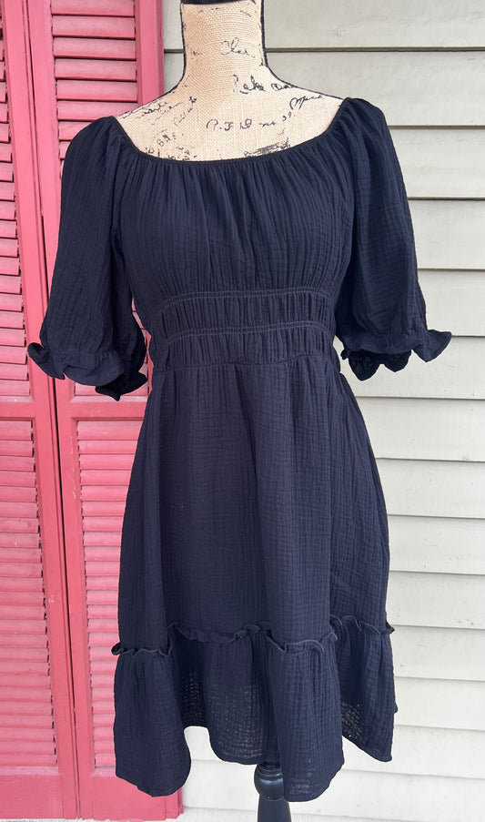 Smocked Dress-Apparel > Apparel & Accessories > Clothing > Dresses-Quinn's Mercantile