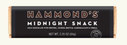 Midnight Snack Hammond's Chocolate Bars