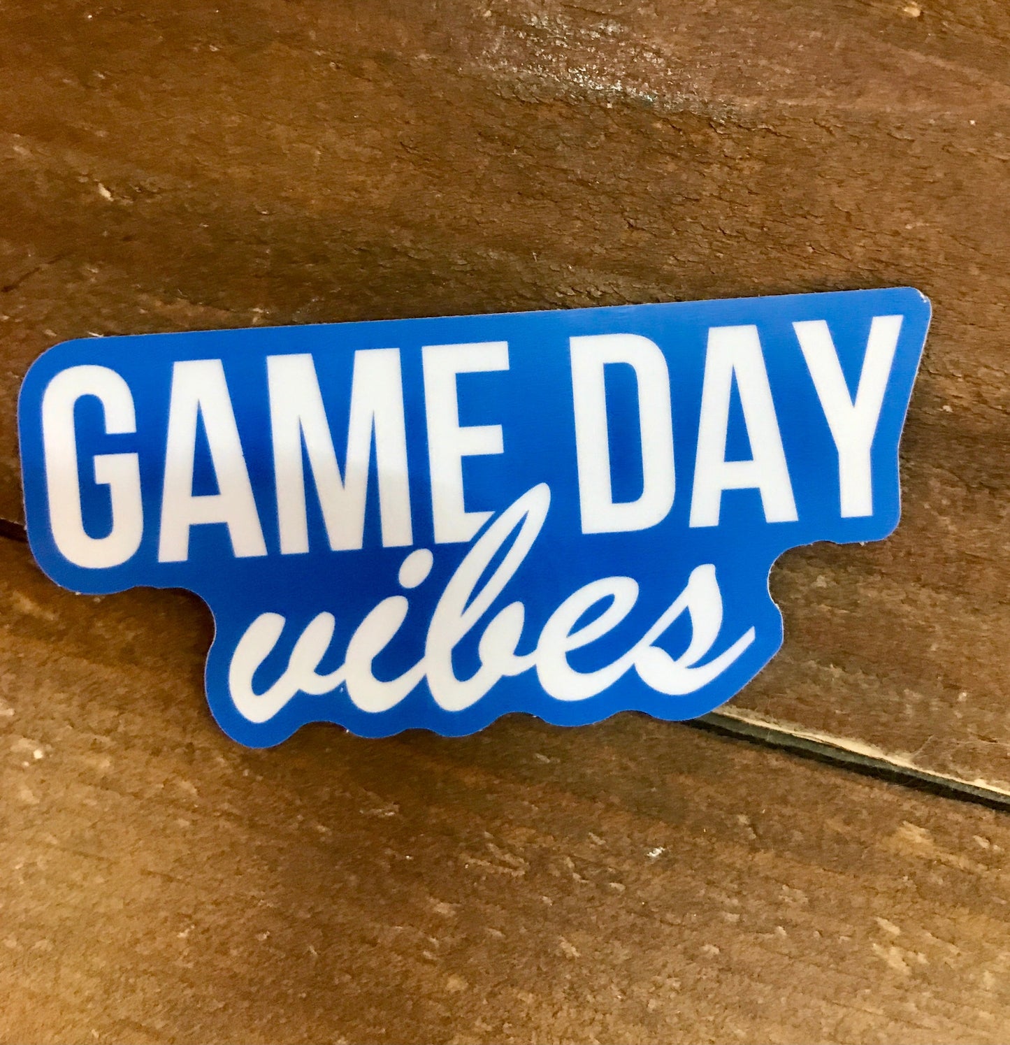 Game Day Vibes Sticker-Decorative Stickers > Arts & Entertainment > Hobbies & Creative Arts > Arts & Crafts > Art & Crafting Materials > Embellishments & Trims > Decorative Stickers-Game Day-Quinn's Mercantile