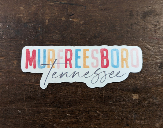Murfreesboro Watercolor Magnet
