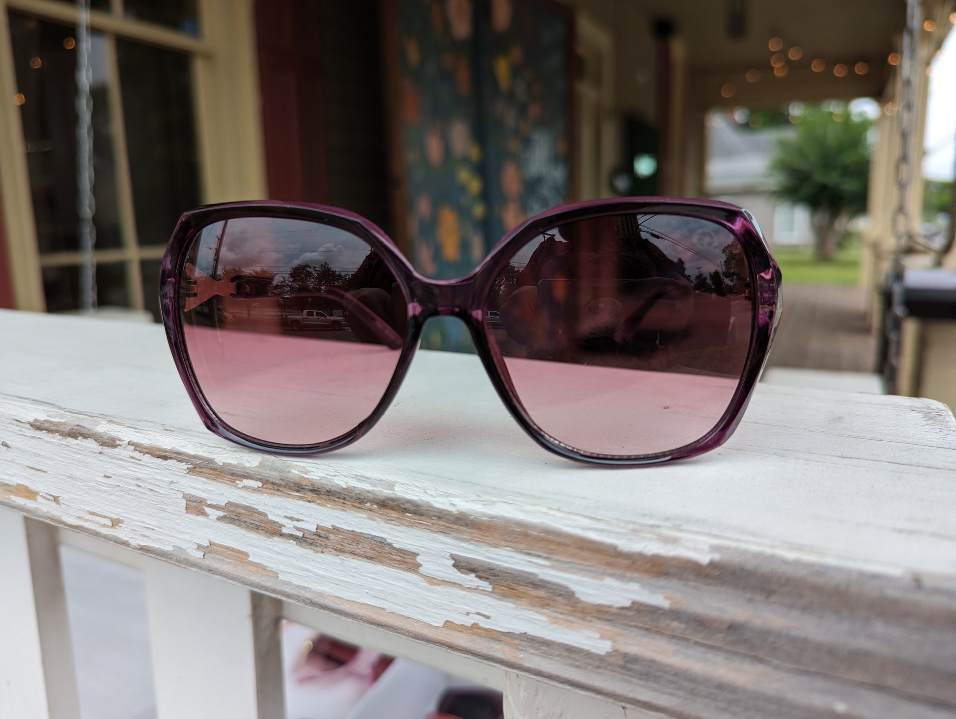 Rounded Square Sunglasses-Apparel & Accessories > Clothing Accessories > Sunglasses-Quinn's Mercantile