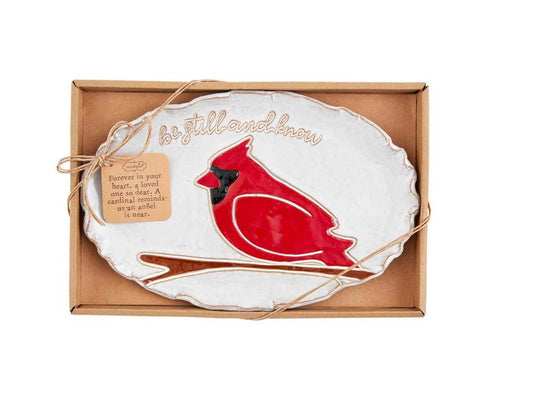 Inspirational Cardinal Plate