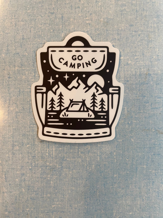 Backpack Scene Sticker