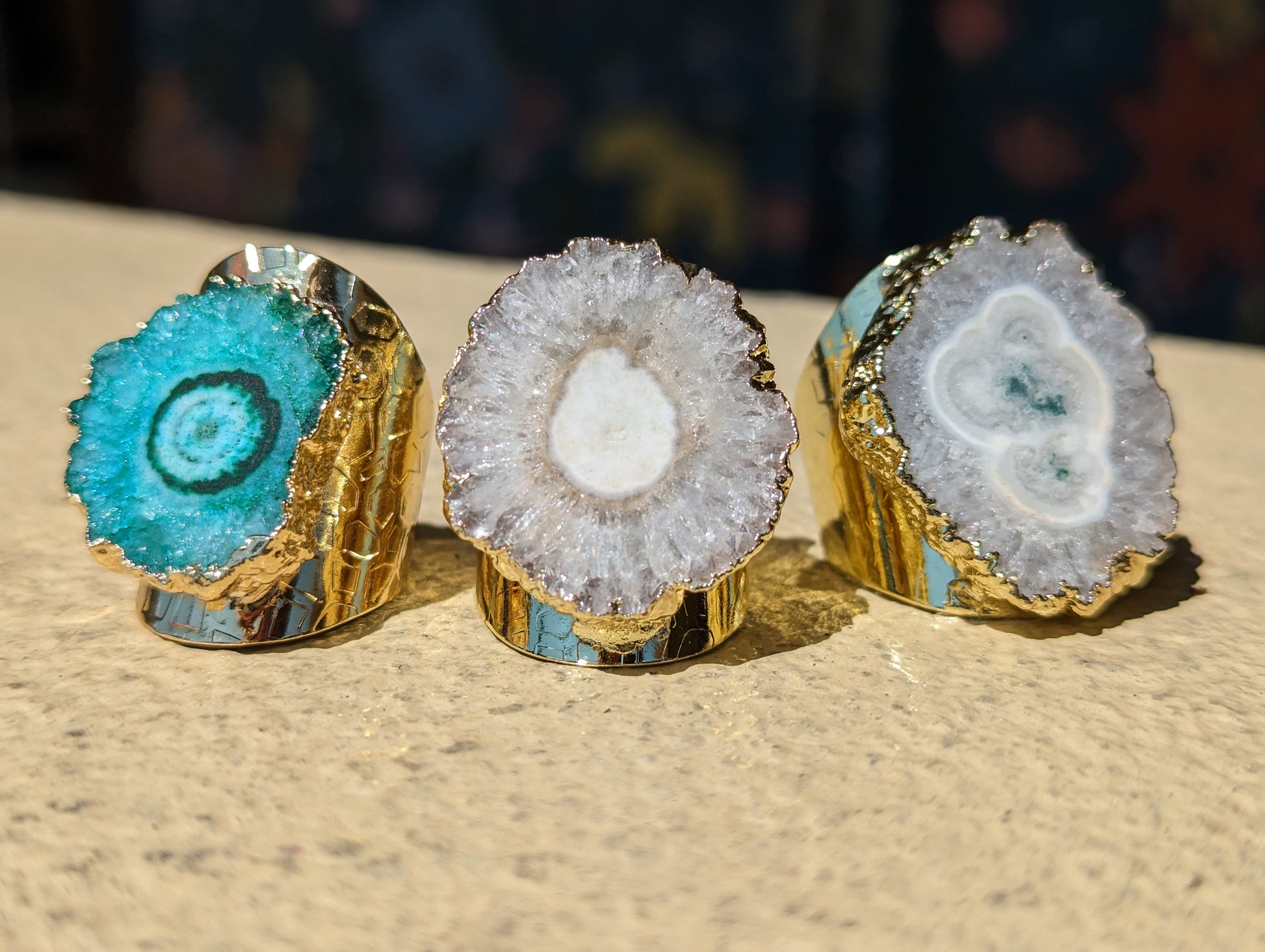 Stone Ring-Jewelry > Apparel & Accessories > Jewelry > Rings-Quinn's Mercantile