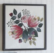 Textured Flower Wall Decor-Wall Decor > Home & Garden > Decor > Artwork-Quinn's Mercantile