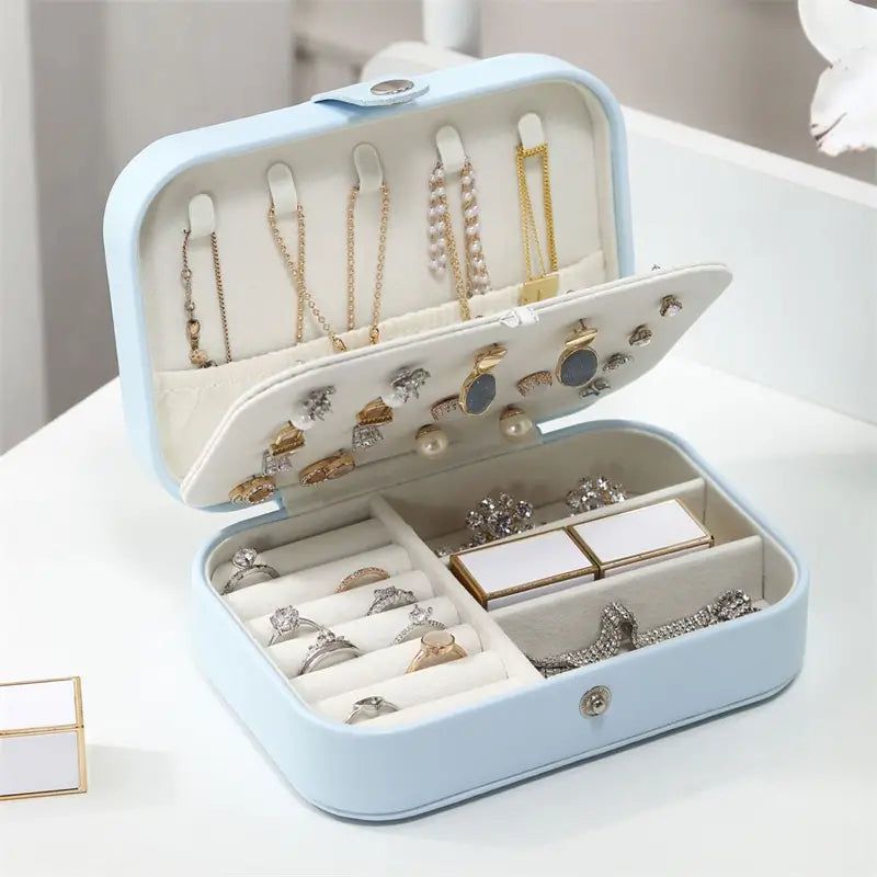 Travel Jewelry Box-Apparel & Accessories > Jewelry-Quinn's Mercantile