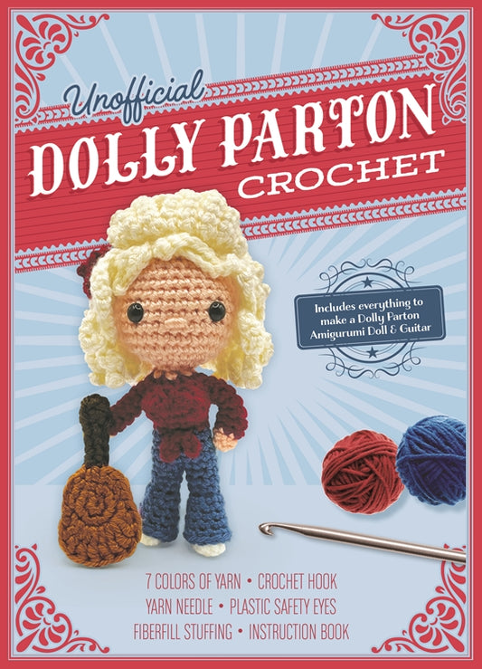 Unofficial Dolly Parton Crochet Kit-Arts & Entertainment > Hobbies & Creative Arts > Arts & Crafts > Art & Craft Kits-Quinn's Mercantile