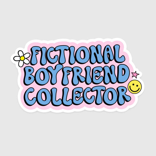 Fictional Boyfriend Collector Sticker-Decorative Stickers > Arts & Entertainment > Hobbies & Creative Arts > Arts & Crafts > Art & Crafting Materials > Embellishments & Trims > Decorative Stickers-Quinn's Mercantile