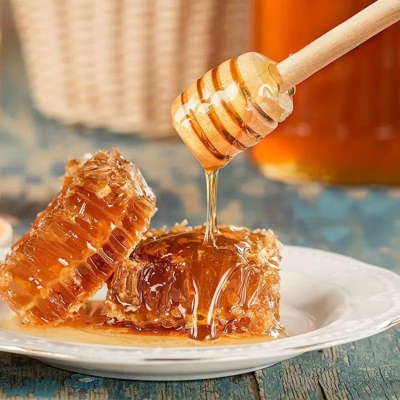 Wooden Honey Dipper-Home & Garden > Kitchen & Dining > Kitchen Tools & Utensils-Quinn's Mercantile