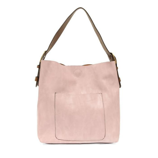 Pink Lavender Hobo Bag-Apparel & Accessories > Handbag & Wallet Accessories-Quinn's Mercantile
