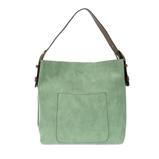 Hobo Handbag with Coffee Handles-accessories > Apparel & Accessories > Handbags, Wallets & Cases > Handbags-Quinn's Mercantile