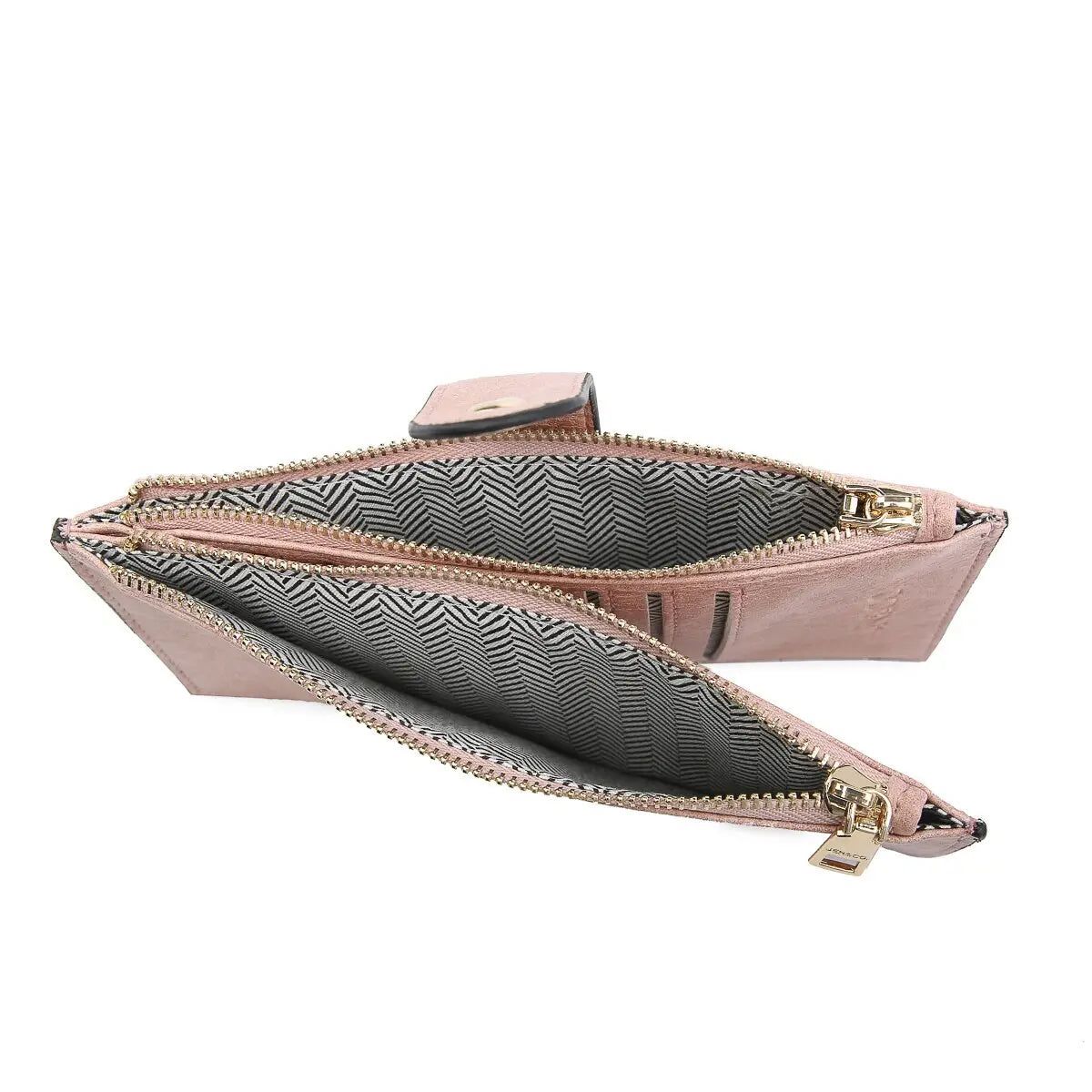 Odelia RFID Two Compartment Wallet-Gifts > Apparel & Accessories > Handbag & Wallet Accessories > Lanyards-Quinn's Mercantile