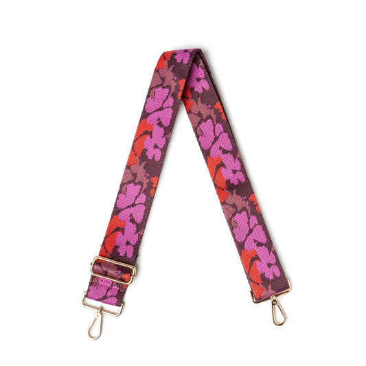 Wildflower Interchangeable Strap-Apparel & Accessories > Handbag & Wallet Accessories-Quinn's Mercantile