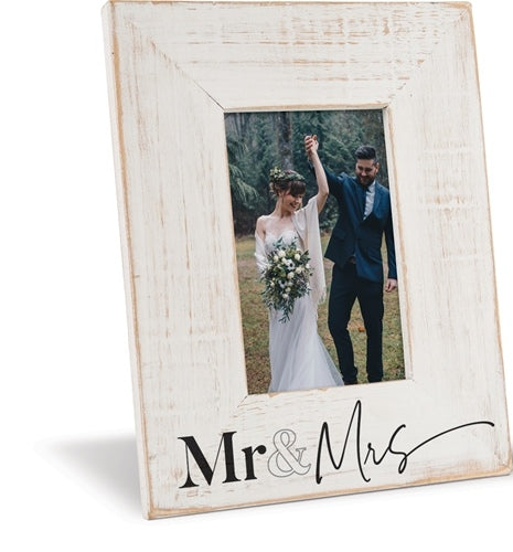 Photo Frame Mr & Mrs-For the Home > Home & Garden > Decor > Picture Frames-Quinn's Mercantile