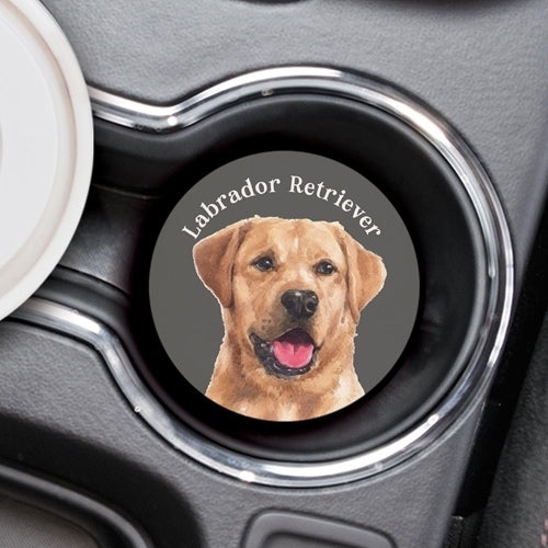 Labrador Retriever Car Coaster-Car Coaster-Quinn's Mercantile
