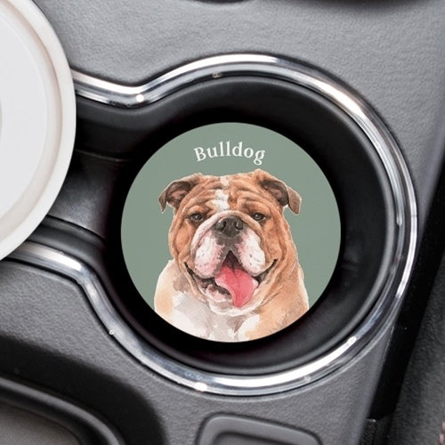 Bulldog Car Coaster-Car Coaster-Quinn's Mercantile