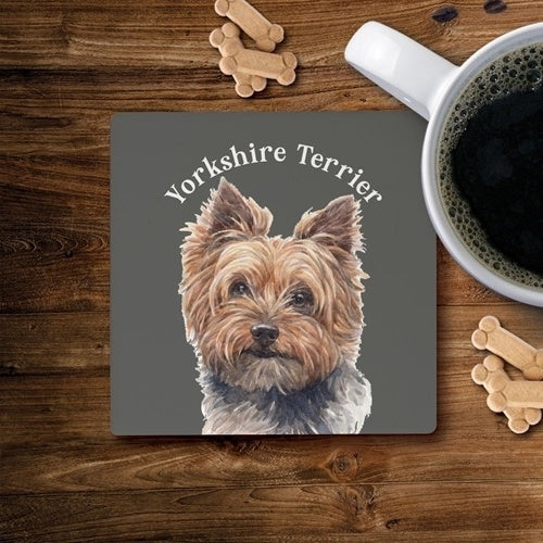 Yorkshire Terrier Coaster-Coasters-Quinn's Mercantile
