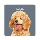 Poodle Coaster-Coasters-Quinn's Mercantile