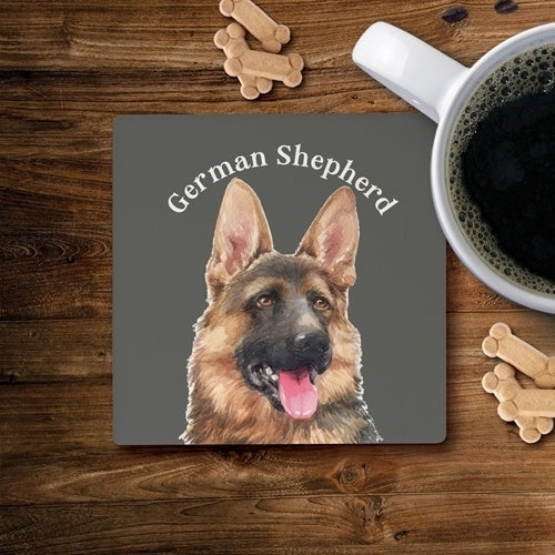 German Shepherd Coaster-Coasters-Quinn's Mercantile