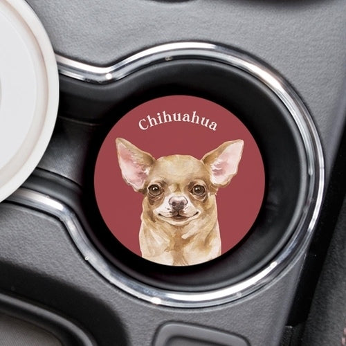 Chihuahua Car Coaster-Car Coaster-Quinn's Mercantile