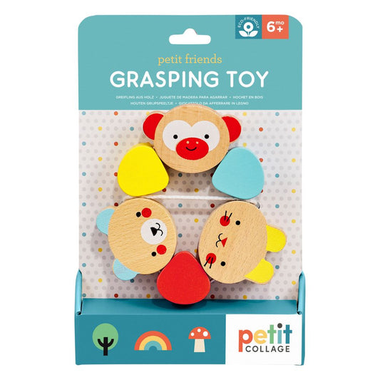 Wooden Grasping Toy-Baby Boutique > Baby & Toddler > Baby Toys-Quinn's Mercantile