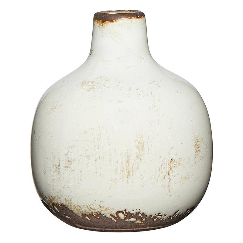 White Mini Vase-For the Home > Home & Garden > Decor > Vases-Quinn's Mercantile