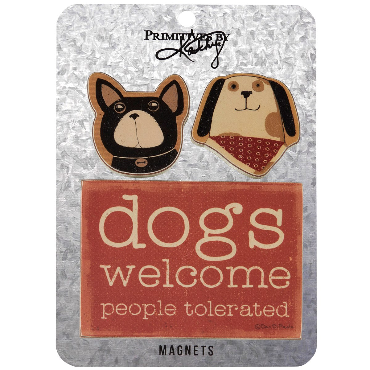 Dogs Welcome Magnet Set-Gifts > Home & Garden > Decor > Refrigerator Magnets-Quinn's Mercantile