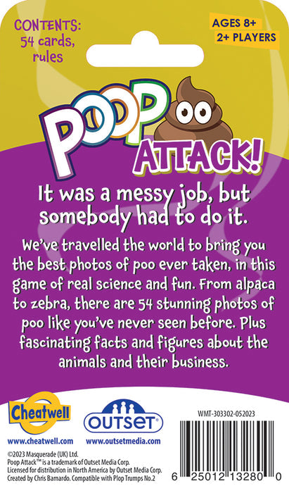 Poop Attack-Games > Toys & Games > Games > Card Games-Quinn's Mercantile
