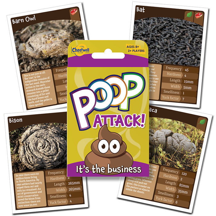 Poop Attack-Games > Toys & Games > Games > Card Games-Quinn's Mercantile