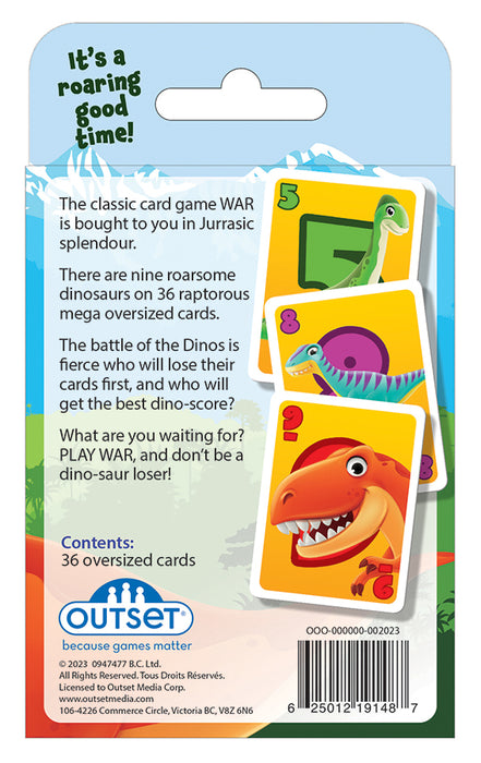 Dinosaur War-Games > Toys & Games > Games > Card Games-Quinn's Mercantile