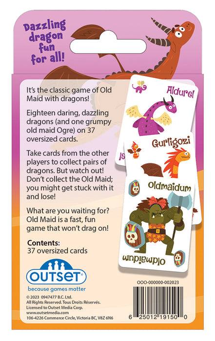 Dragons Old Maid Card Game-Games > Toys & Games > Games > Card Games-Quinn's Mercantile