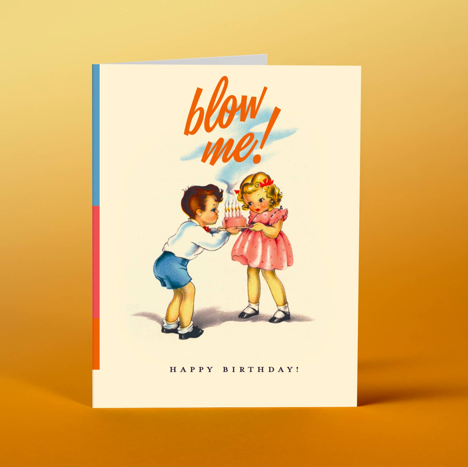 Blow Me Greeting Card-Greeting & Note Cards > Arts & Entertainment > Party & Celebration > Gift Giving > Greeting & Note Cards-Quinn's Mercantile