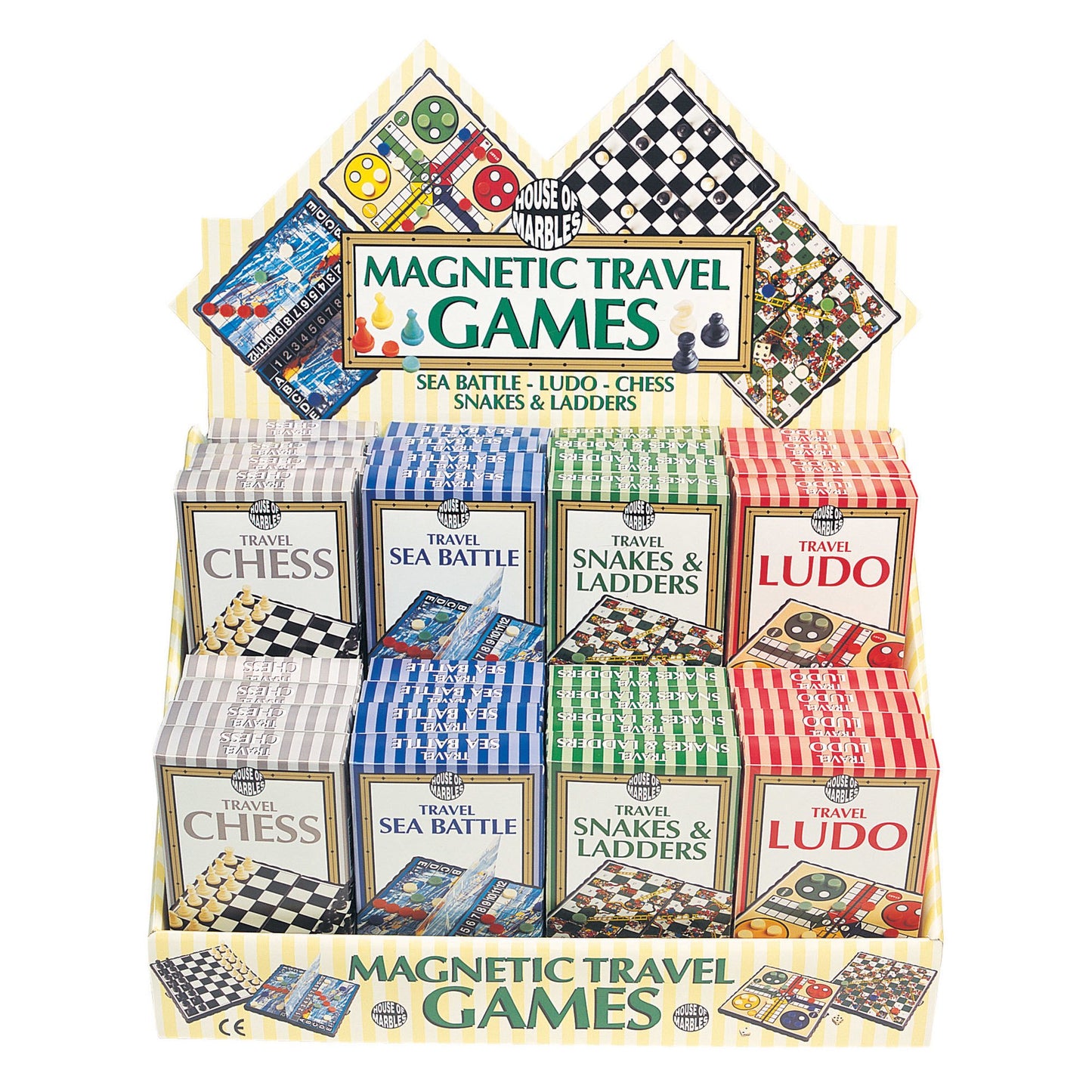 Magnetic Travel Games-Toys & Games > Games > Board Games-Quinn's Mercantile