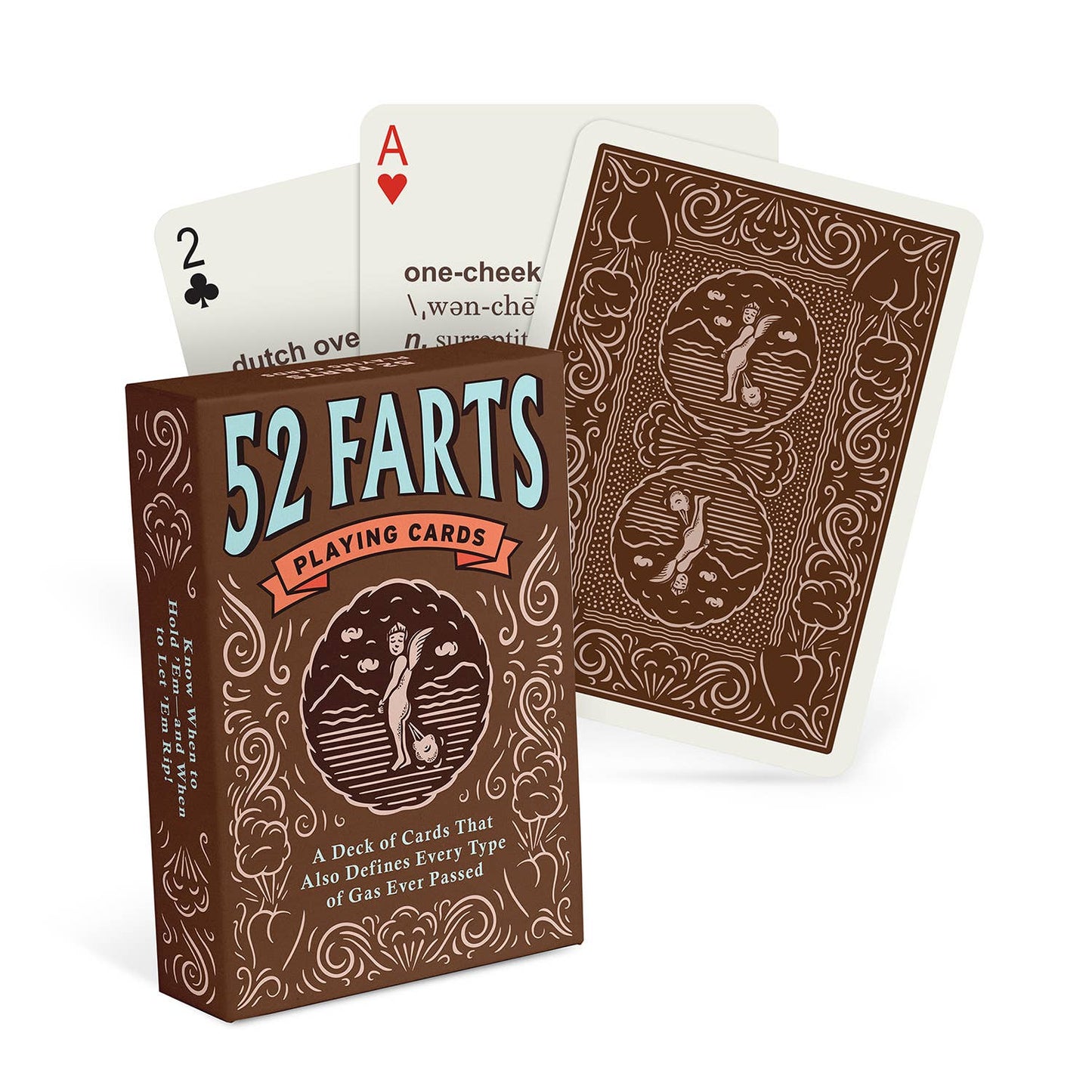 52 Farts Playing Cards Deck-Games > Toys & Games > Games > Card Games-Quinn's Mercantile