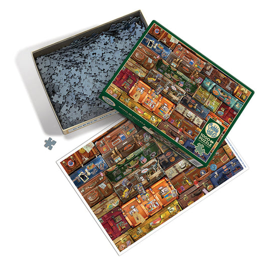 Luggage Puzzle-Games and Puzzles > Toys & Games > Puzzles > Jigsaw Puzzles-Quinn's Mercantile
