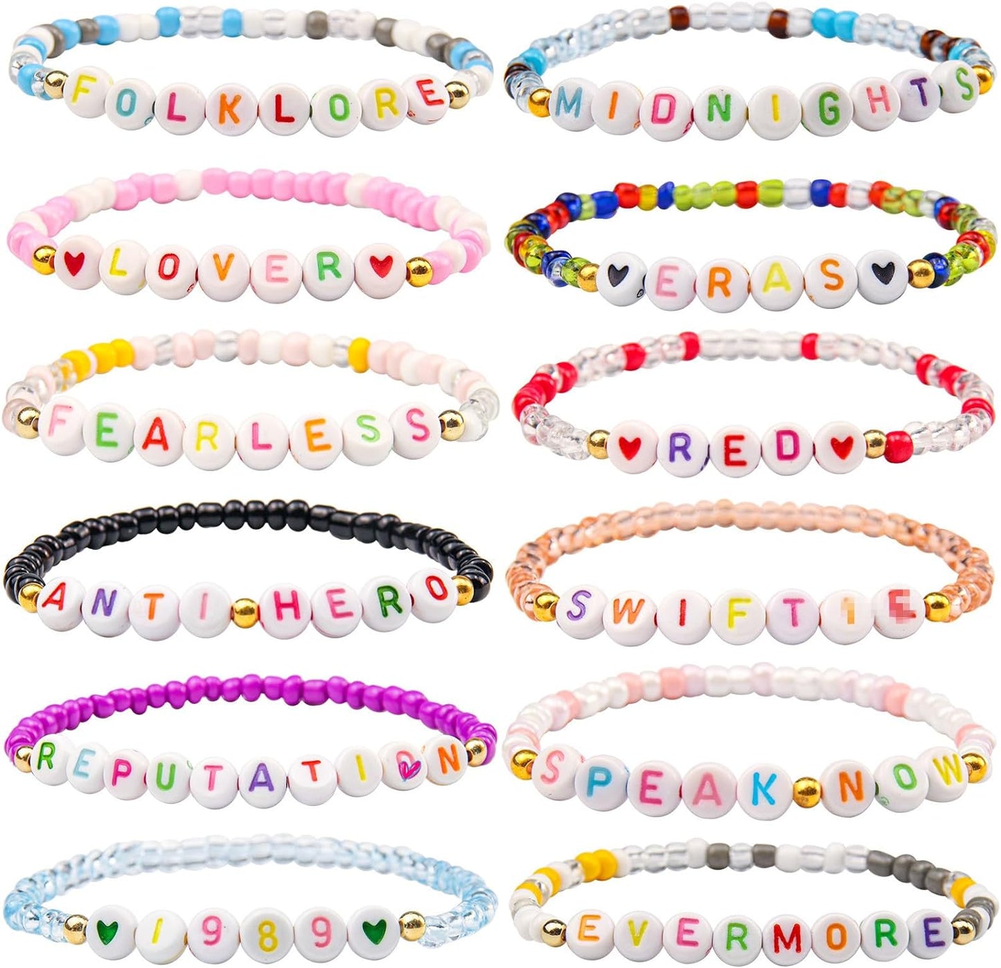 Taylor Friendship Bracelets-Apparel & Accessories > Jewelry > Bracelets-Quinn's Mercantile