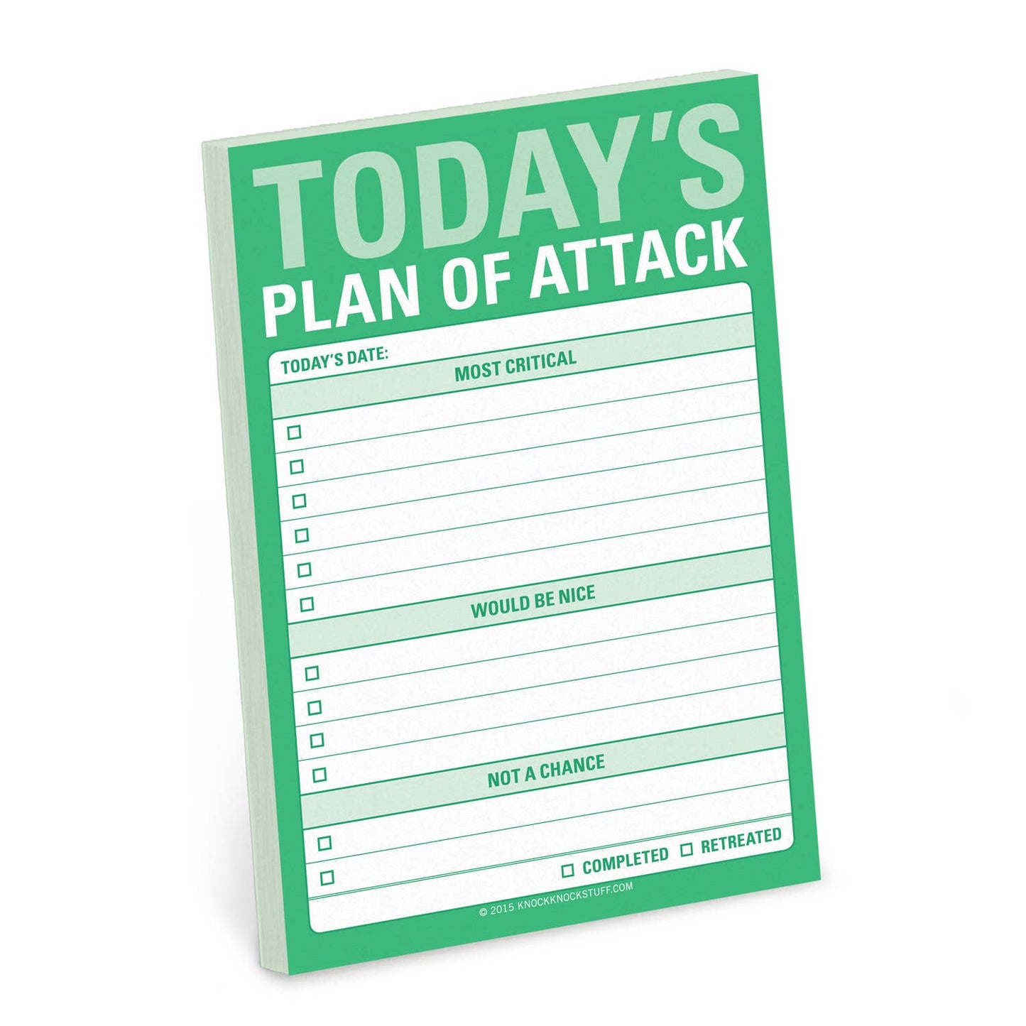 Today's Plan of Attack Great Big Sticky Notes-Office Supplies > General Office Supplies > Paper Products > Stationery-Quinn's Mercantile
