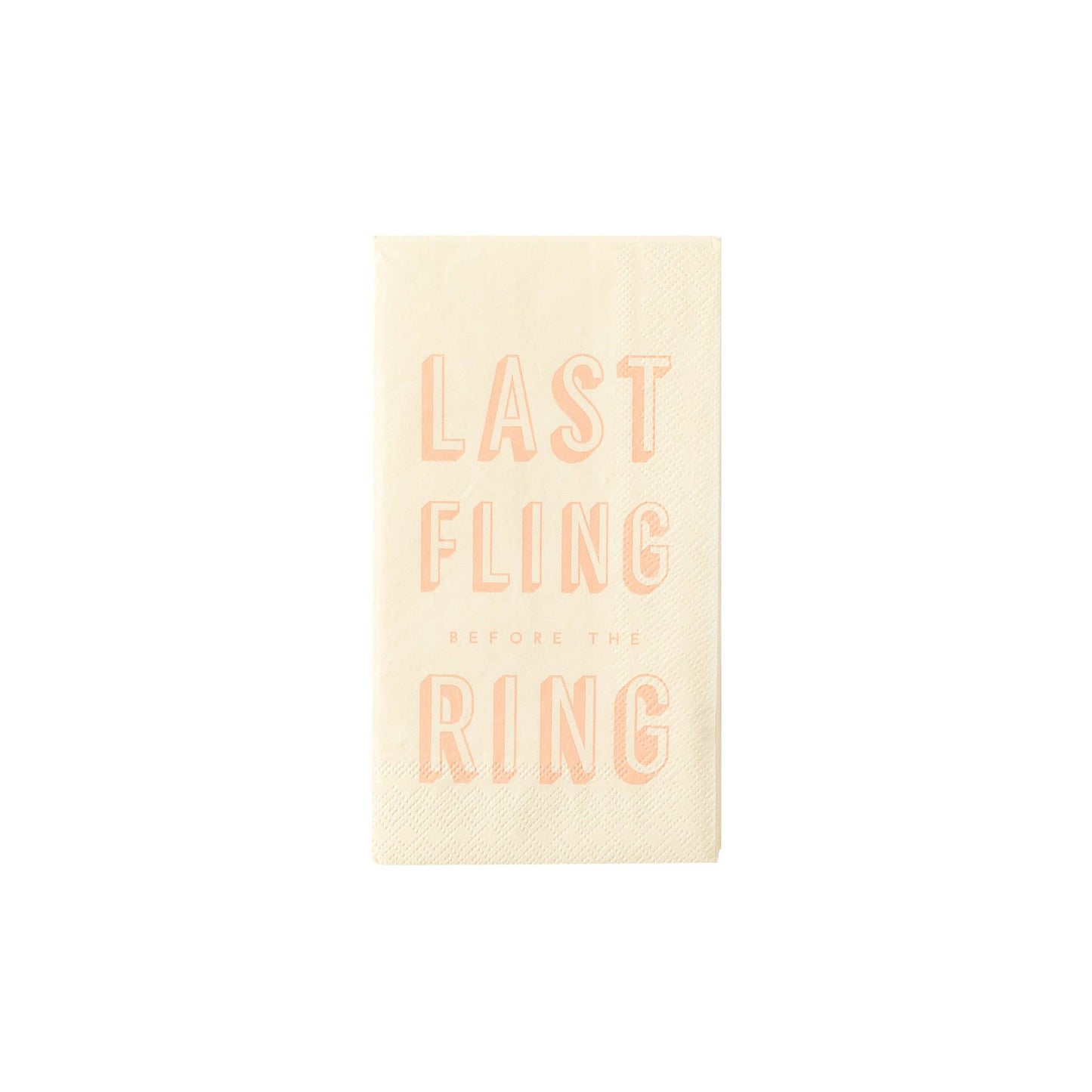 Last Fling Paper Guest Towel-Textiles > Home & Garden > Household Supplies > Household Paper Products > Paper Napkins-Quinn's Mercantile