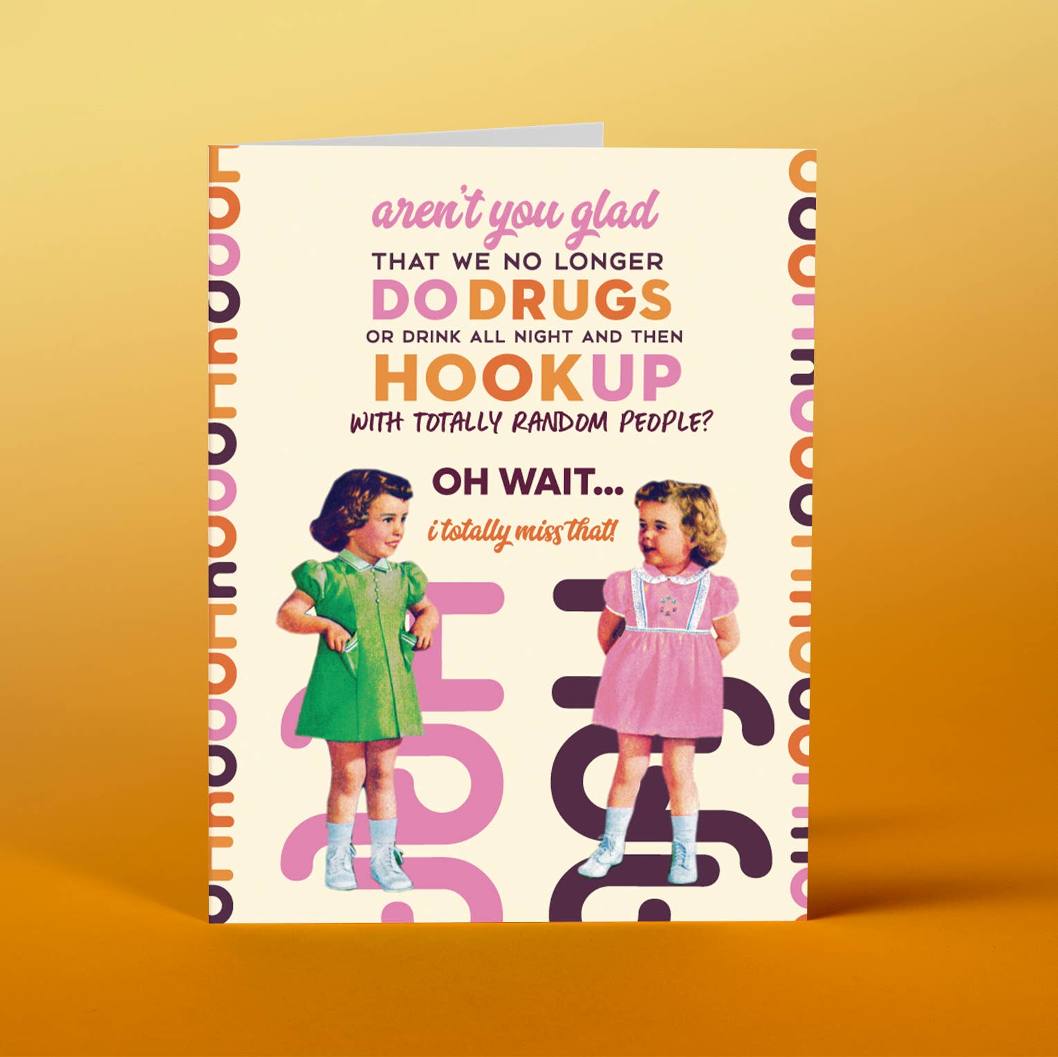 Hook Up Greeting Card-greeting cards > Arts & Entertainment > Party & Celebration > Gift Giving > Greeting & Note Cards-Quinn's Mercantile
