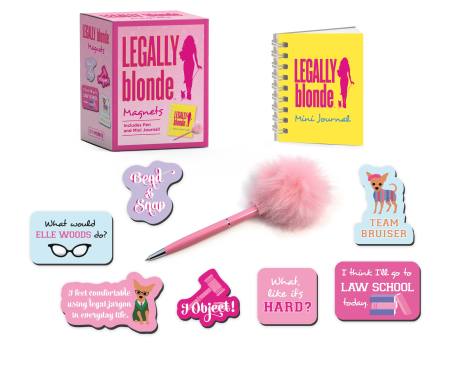 Legally Blonde Magnets: Includes Pen and Mini Journal!-Games > Toys & Games-Quinn's Mercantile