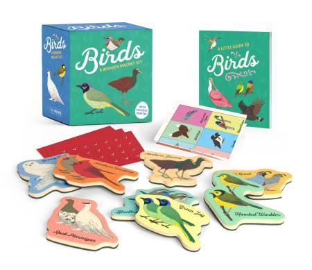 Birds: A Wooden Magnet Set-Toys & Games > Toys > Executive Toys > Magnet Toys-Quinn's Mercantile