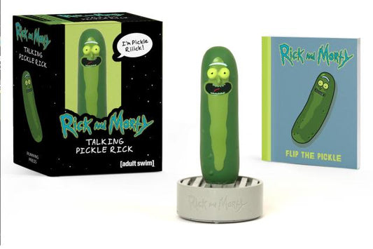 Rick and Morty Talking Pickle Rick-Games > Toys & Games-Quinn's Mercantile
