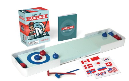 Desktop Curling-Games and Puzzles > Sporting Goods > Indoor Games-Quinn's Mercantile