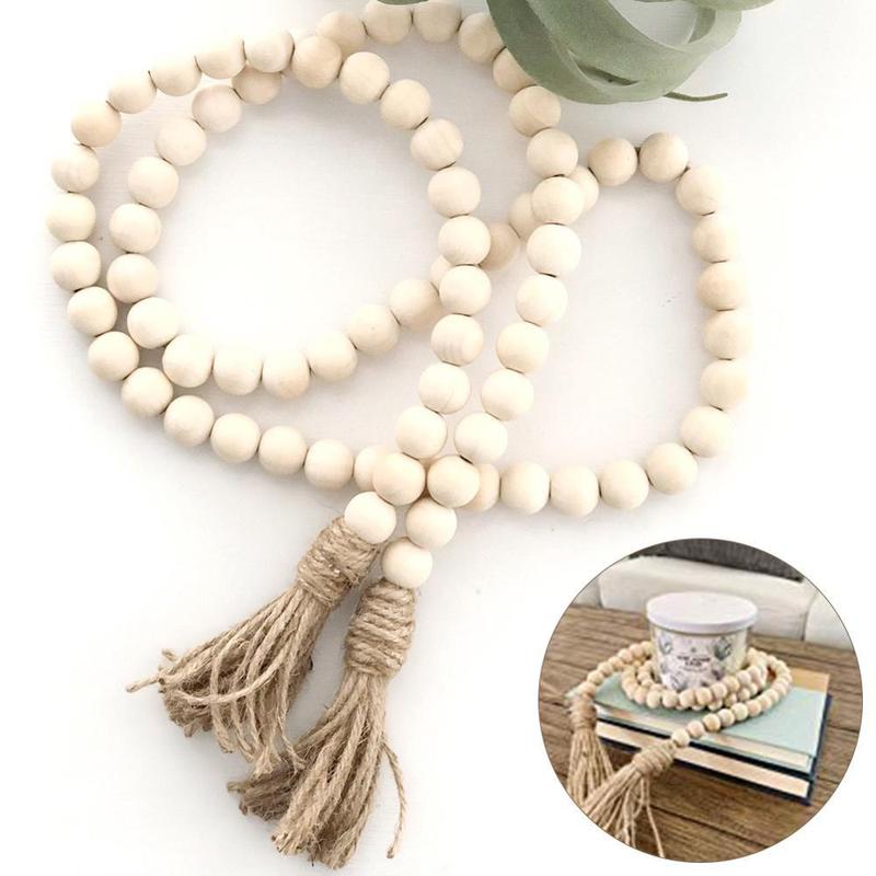 Beads with Tassel-For the Home-Quinn's Mercantile